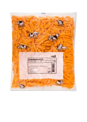 Mimolette miniblokjes en saladekaas
