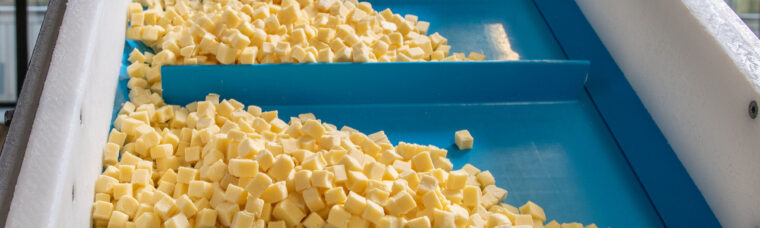 Gouda miniblokjes en saladekaas