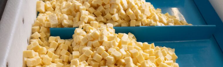 Emmental miniblokjes en saladekaas