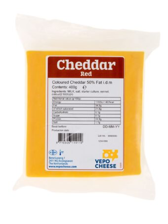 Cheddar rood flowpack