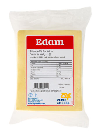 Edam flowpack