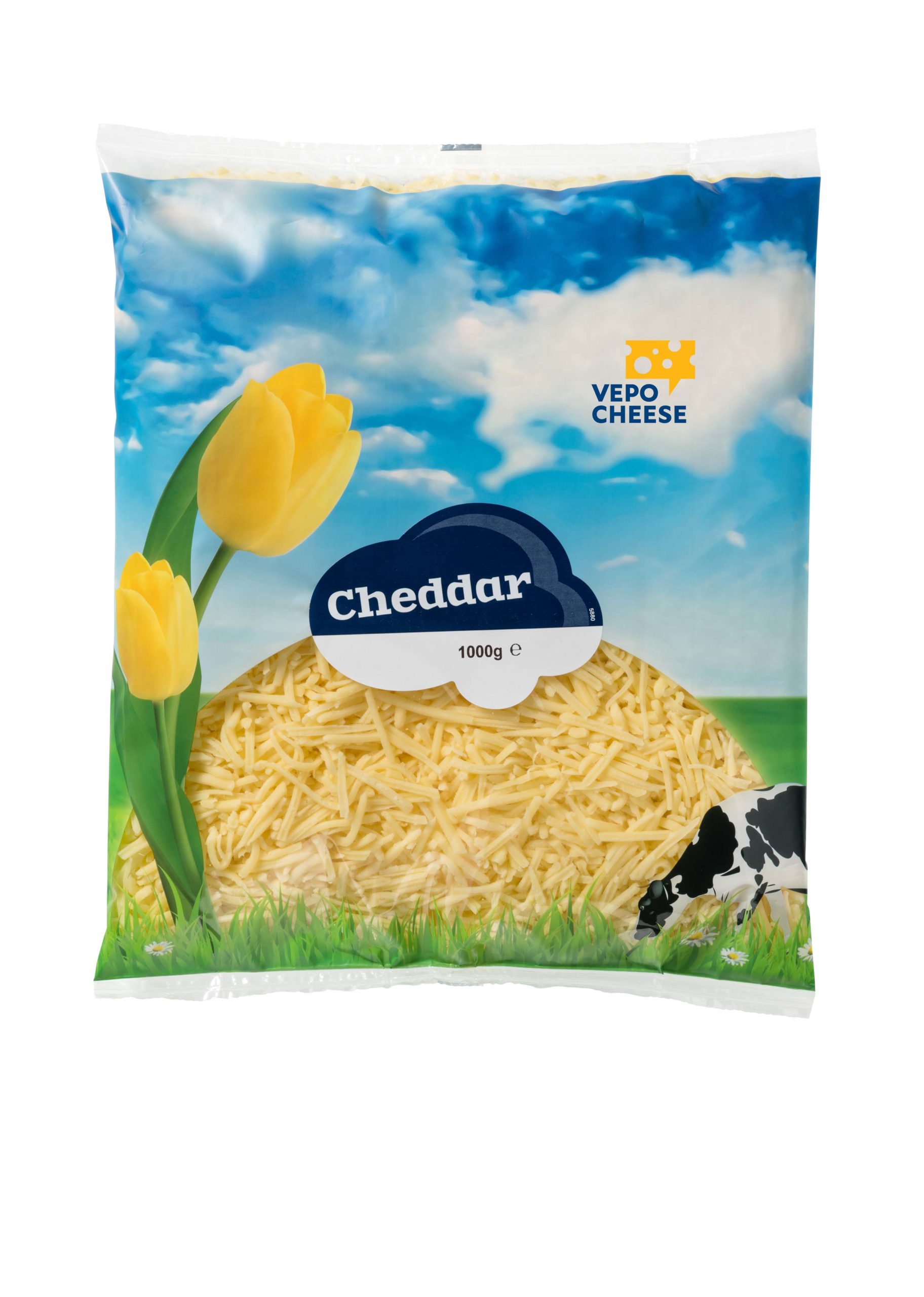 Cheddar grated cheese - Vepo Cheese