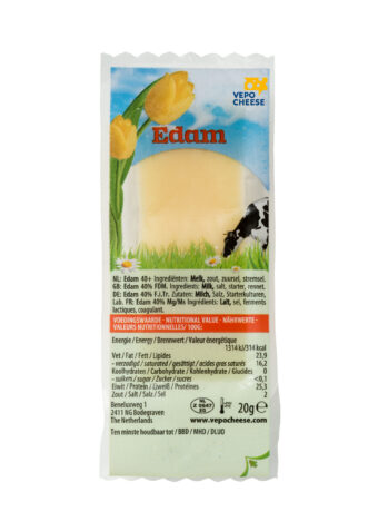 Edam kaasporties 20g