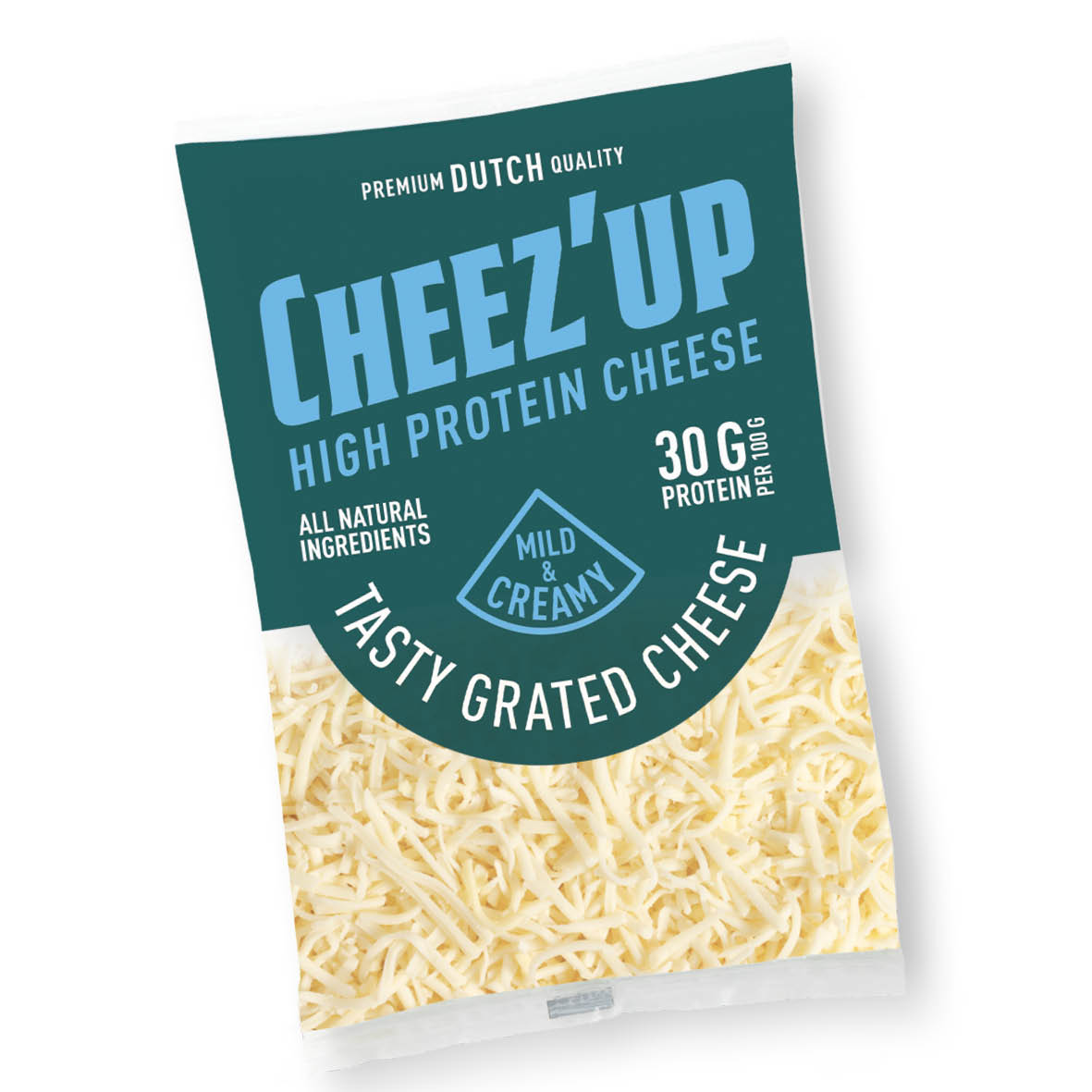 Cheez'up high protein grated cheese - Vepo Cheese
