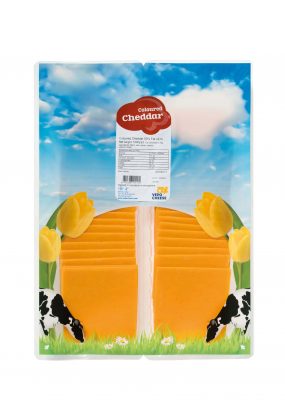 Cheddar Rot Käsescheiben