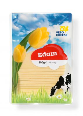 Edam<br/> cheese slices
