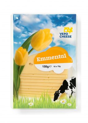 Emmental<br/> cheese slices