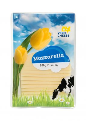 Mozzarella<br/> cheese slices