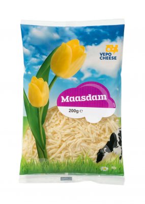 Maasdam<br/> grated cheese