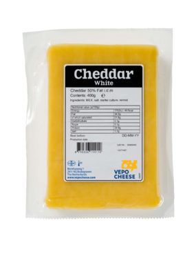 Cheddar Käseportionen