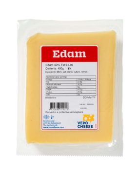 Edam<br/> cheese portions