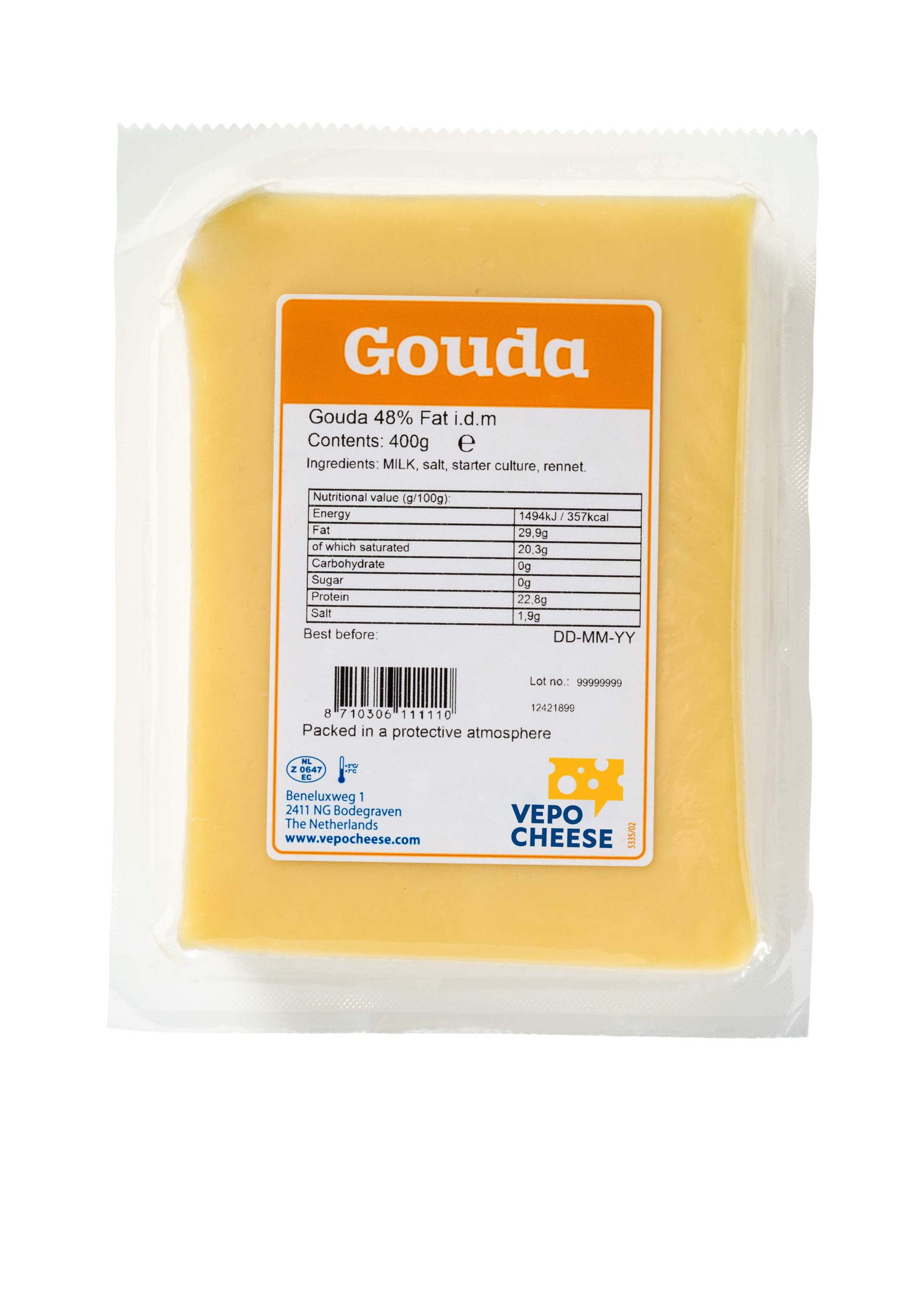 Gouda kaasporties Vepo Cheese