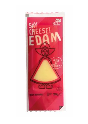 Edam cheese portions 20g