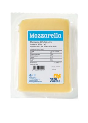 Mozzarella kaasporties