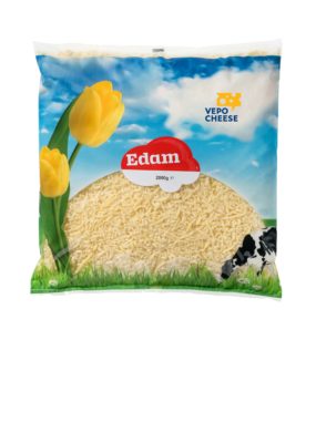 Edam<br/> grated cheese