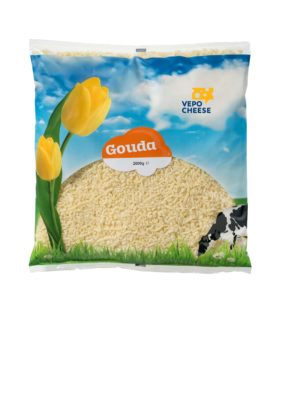 Gouda geriebener Käse